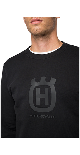 コットンクルーネック スウェットシャツ REPLAY FOR HUSQVARNA 詳細画像